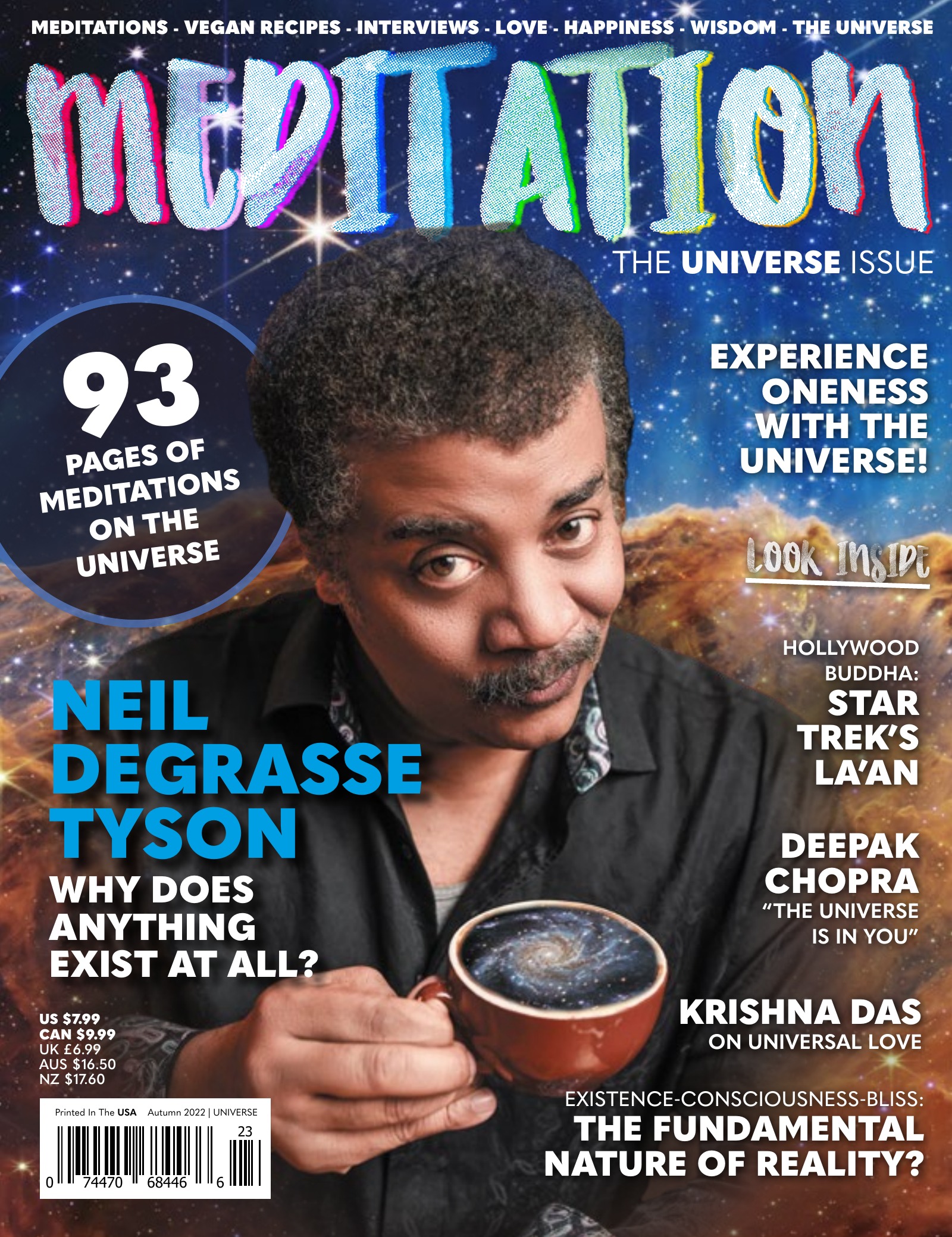 Meditation Magazine Universe Issue cover