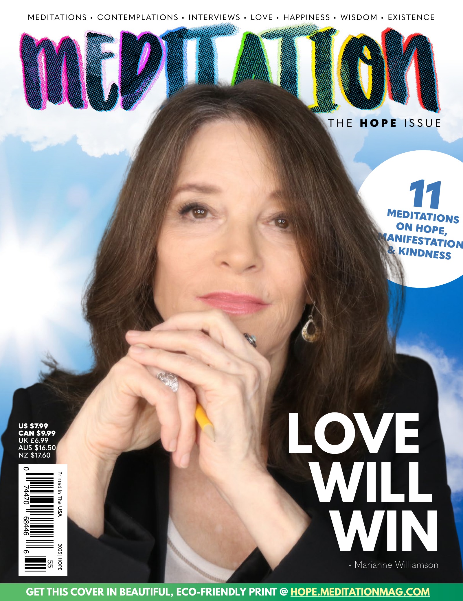 Meditation Magazine Hope Issue cover