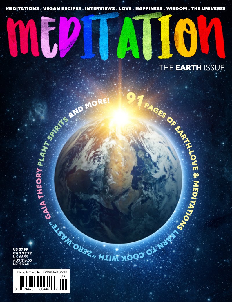 Cover of Meditation Magazine Issue 07, The Earth Issue